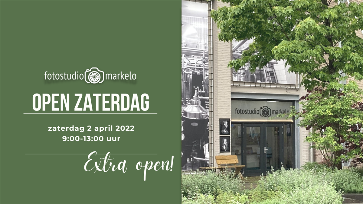 open zaterdag 2 april 2022 fotostudio-markelo-